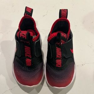 Red and Black Toddler Nikes